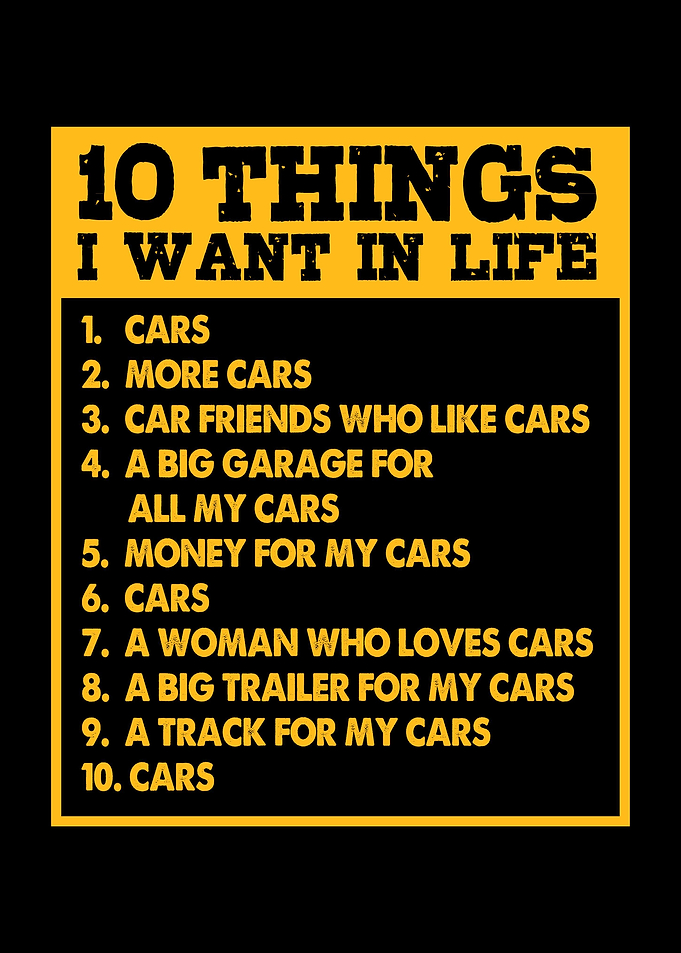10 Things I Want In Life