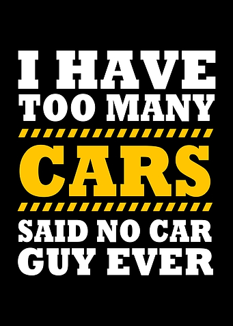 I Have Too Many Cars