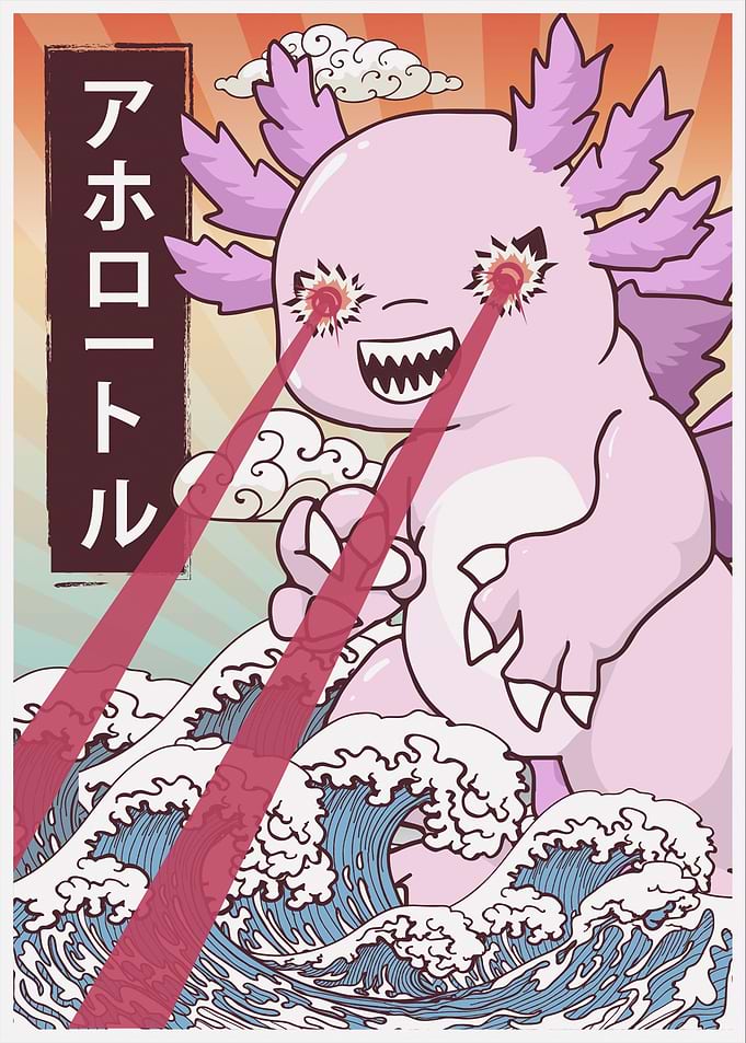 Kaiju Axolotl Kaijin
