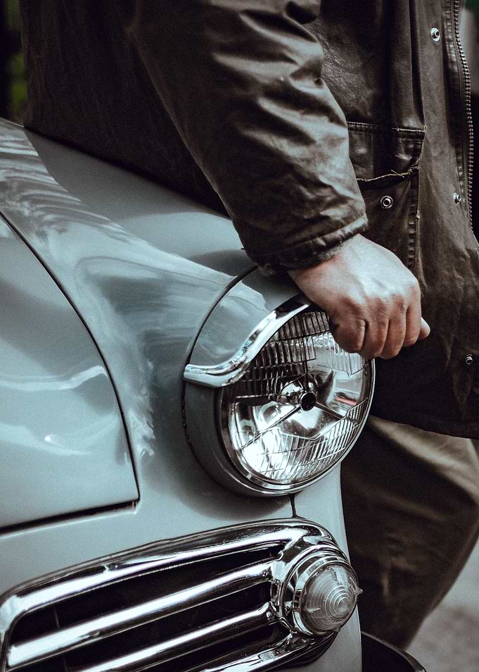 Hand on the light