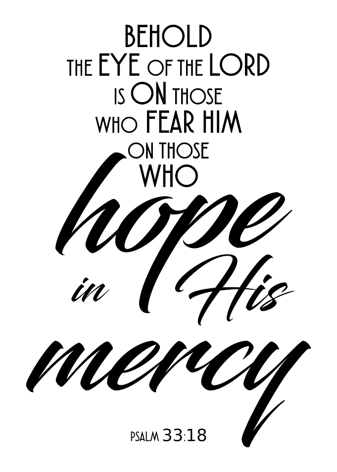 Hope In His Mercy