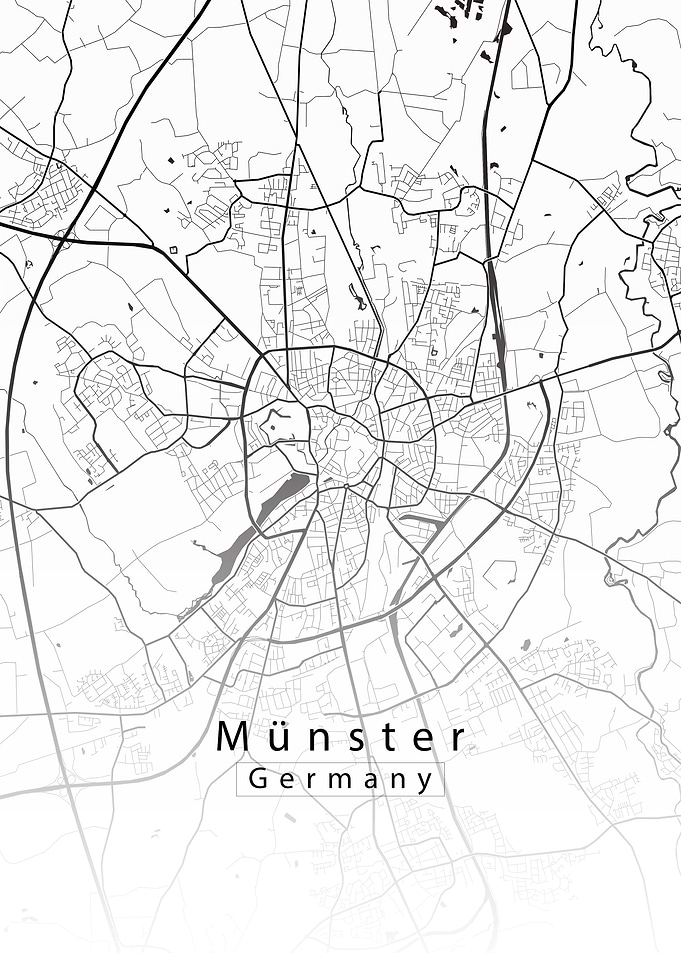 Muenster City Map