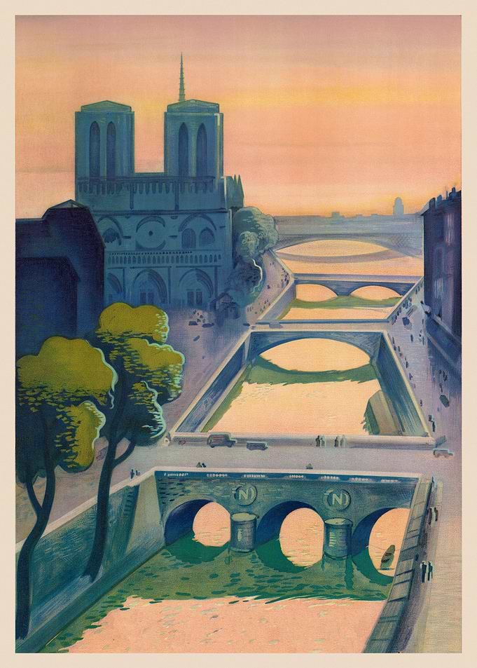 Paris Vintage Poster
