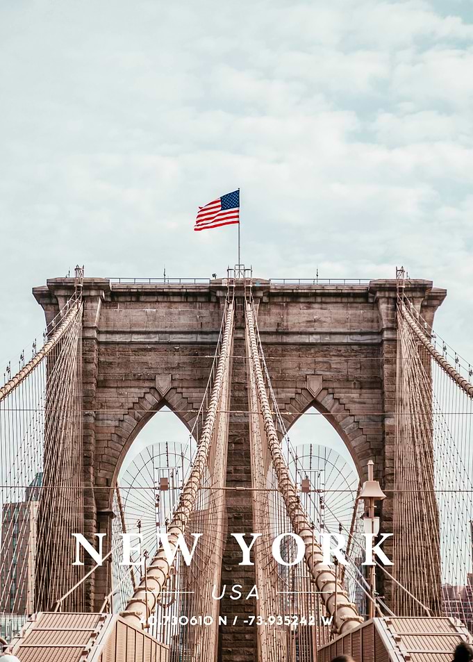 New York Coordinate Art