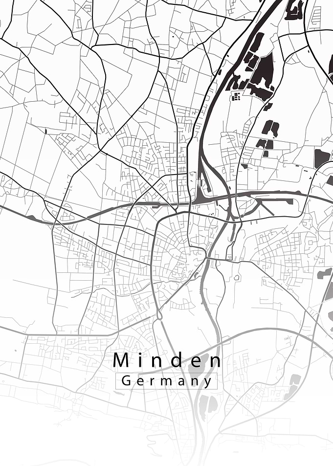 Minden City Map
