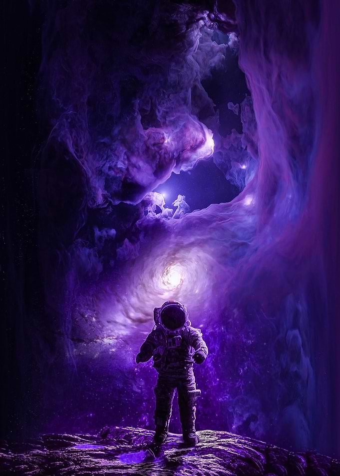 Astronaut Lost in Space