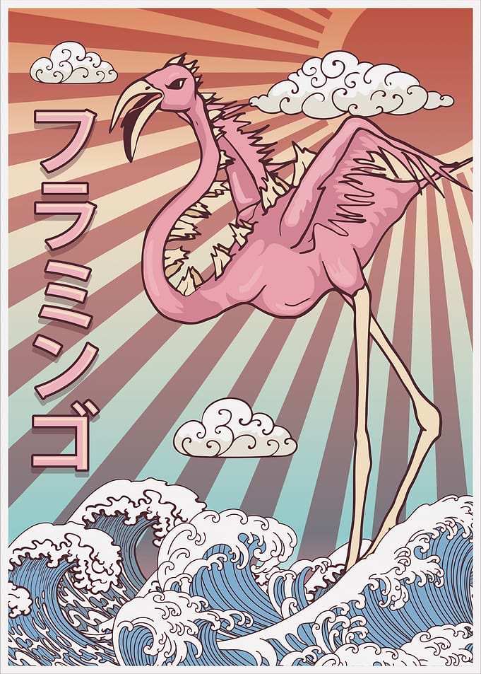 Kaiju Flamingo Kanagawa