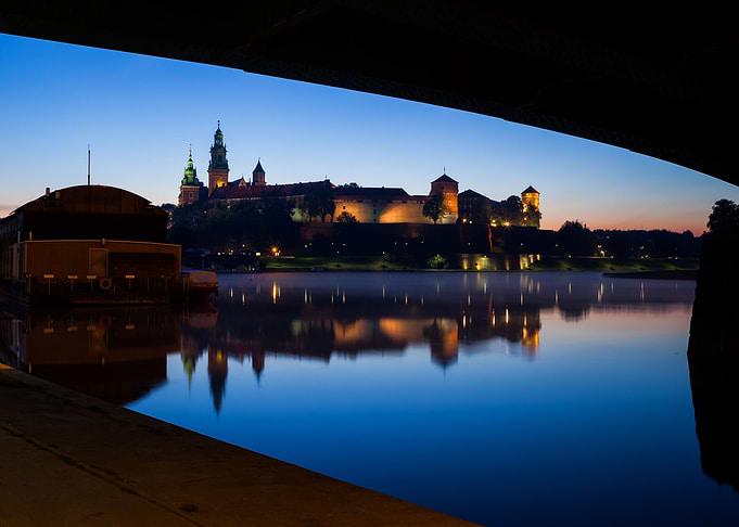 Wawel Castle At Dusk