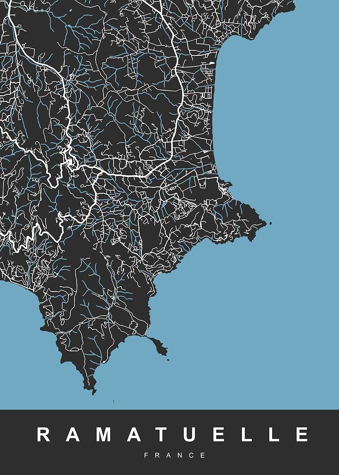 RAMATUELLE Map FRANCE