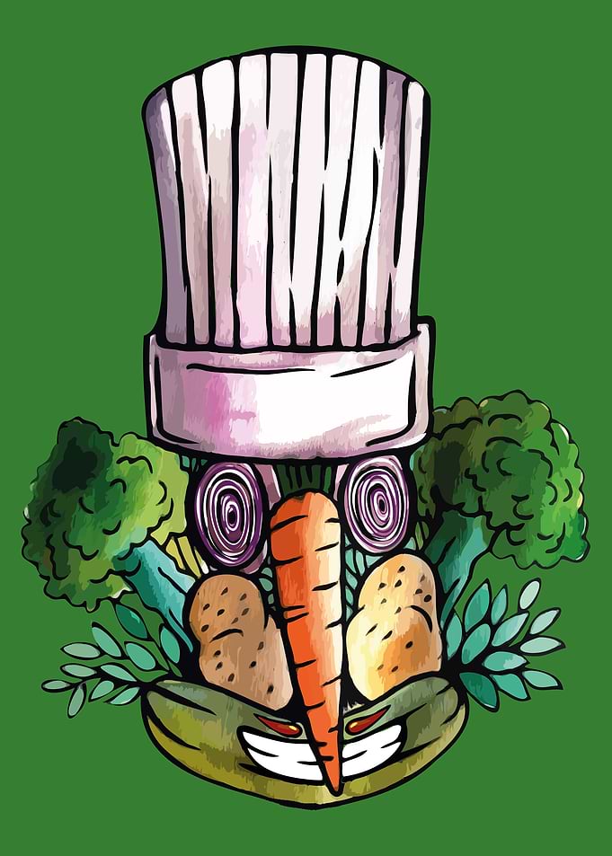 Veggie Chef Poster Design