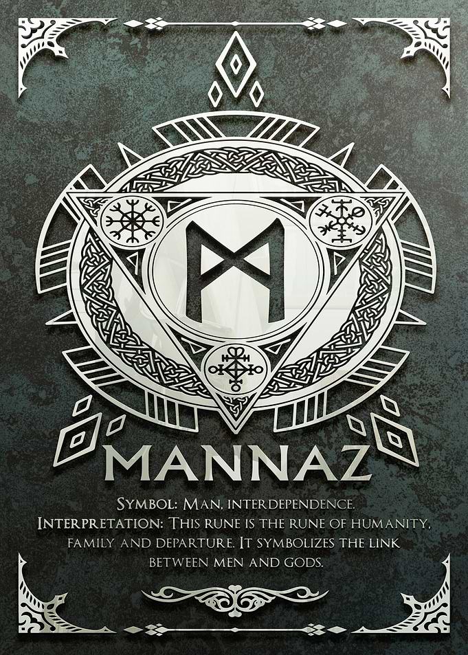 20 MANNAZ The RUNES ORACLE