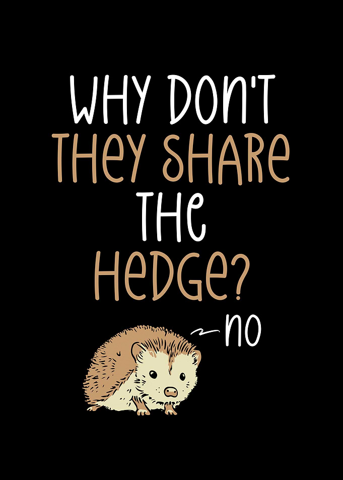 Why dont they share the