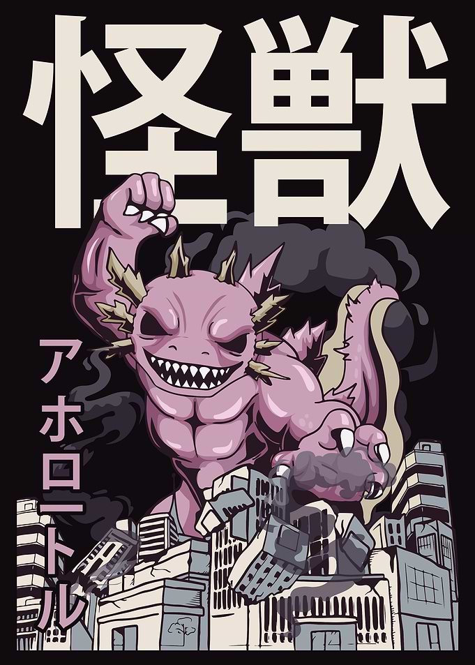 Kaiju Axolotl Kaijin