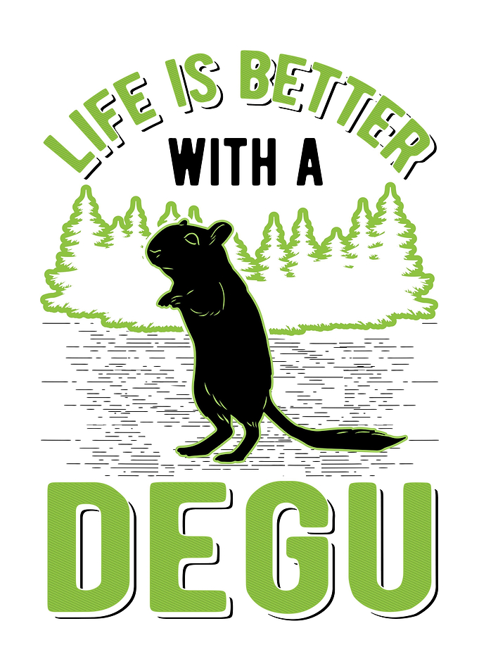 Life Is Better With A Degu