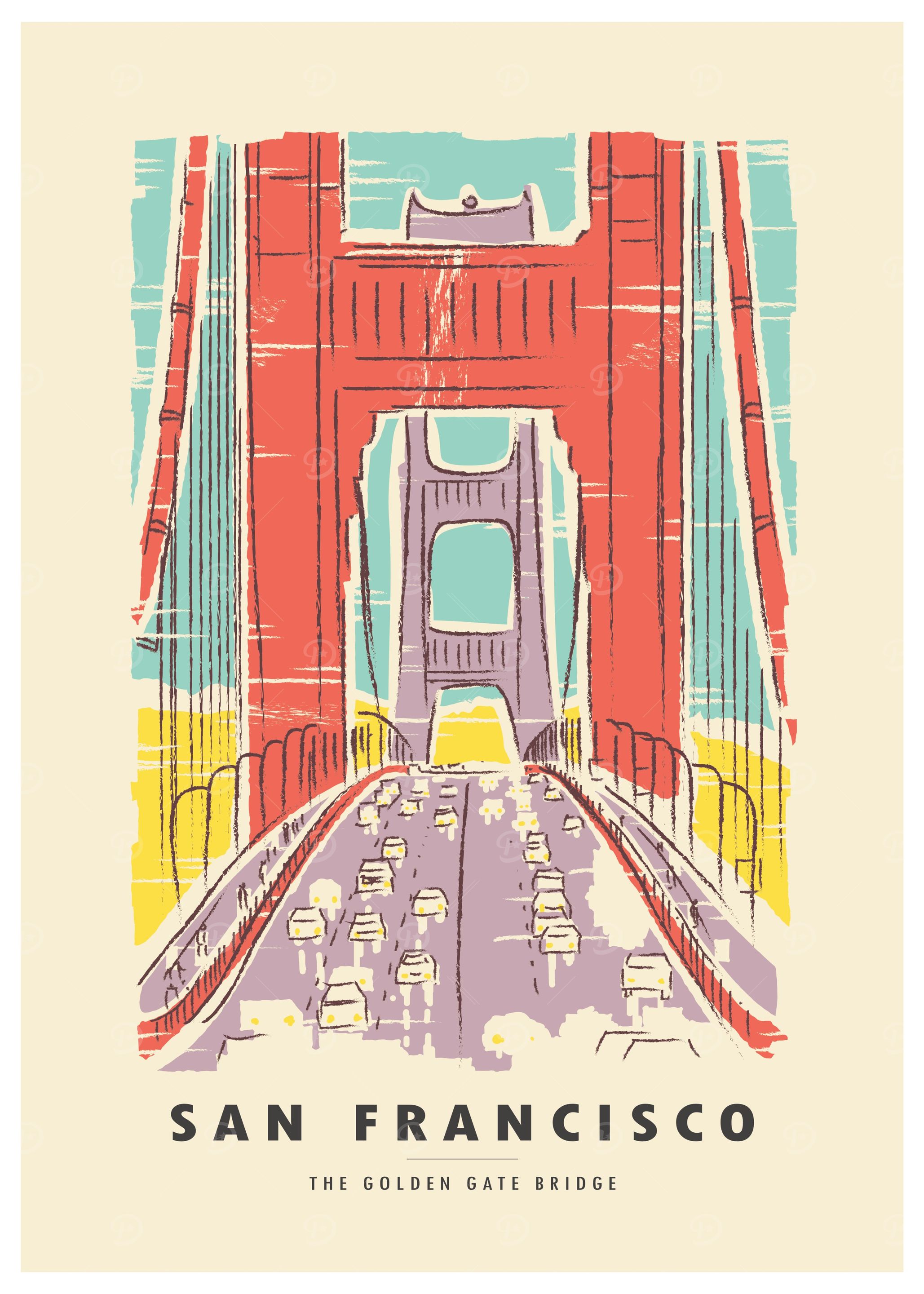 Retro San Francisco Golden