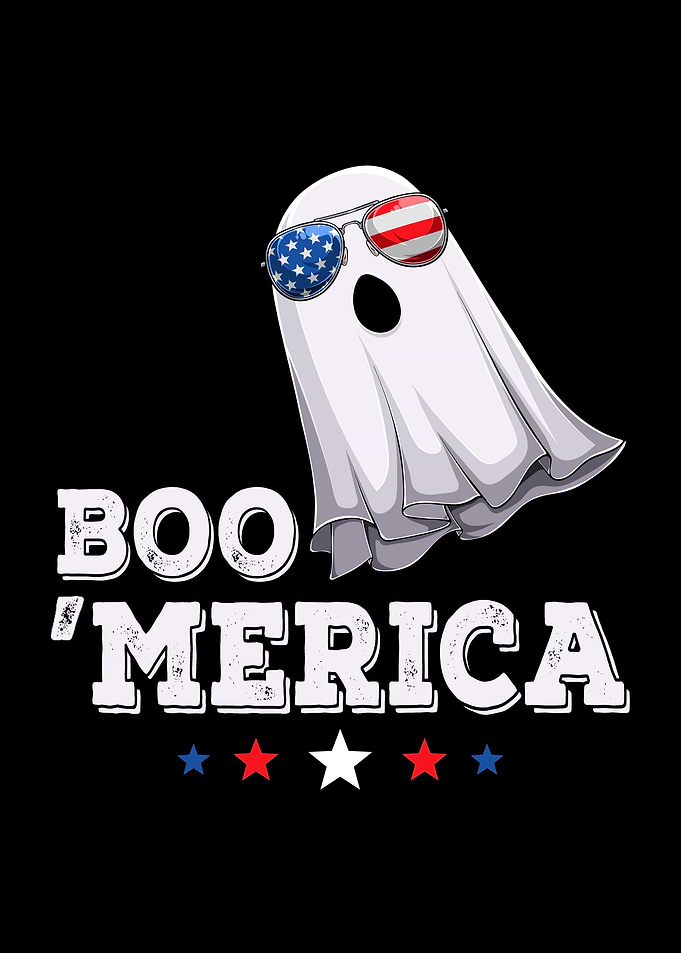 Ghost Merica 4th of July