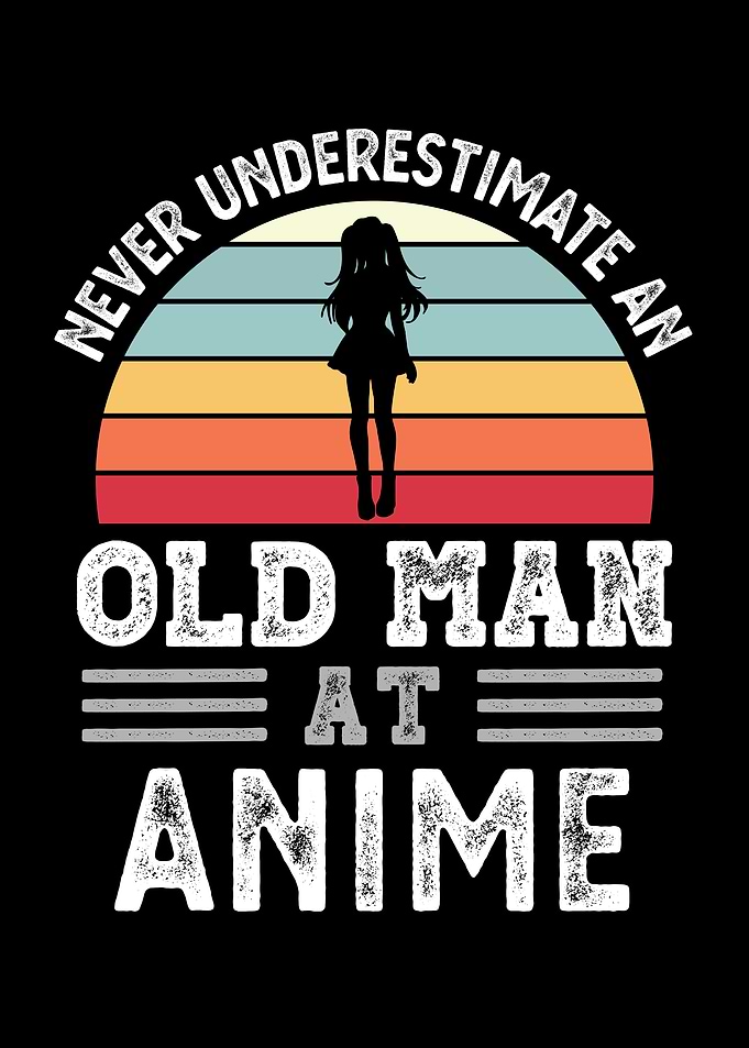 Old Man at Anime Fathers
