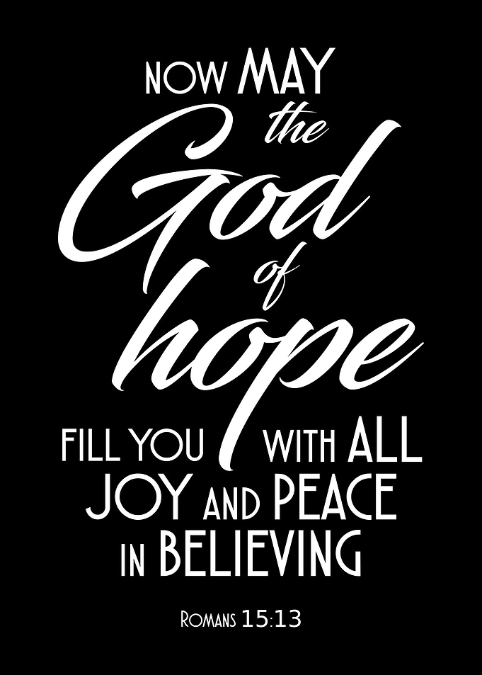 The God Of Hope White