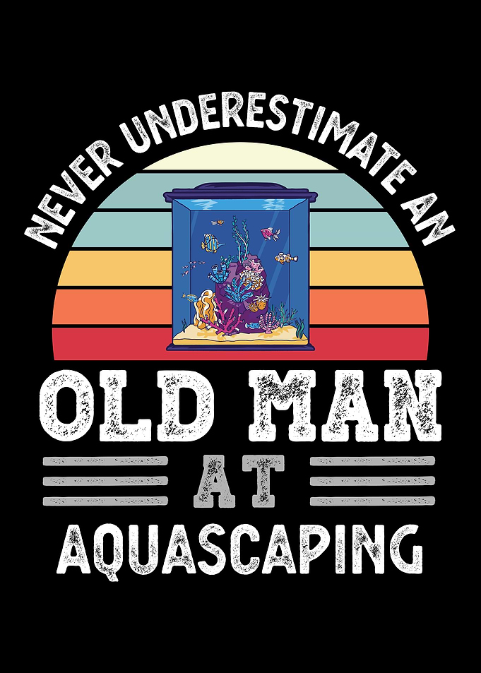 Old Man at Aquascaping