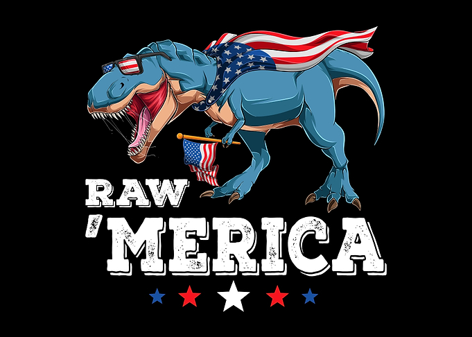 Trex 4th of July Dinosaur