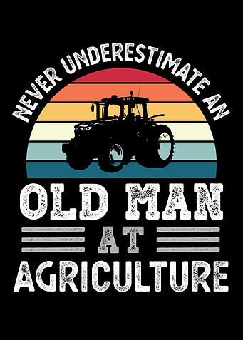 Old Man at Agriculture