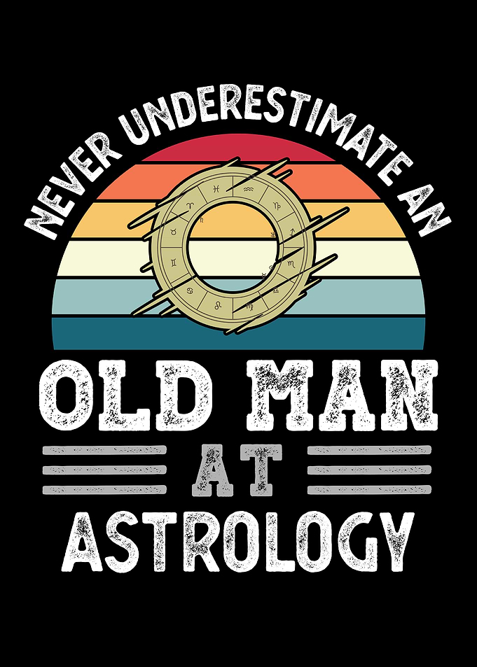 Old Man at Astrology