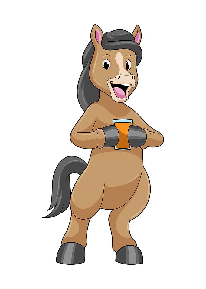 Horse Orange juice