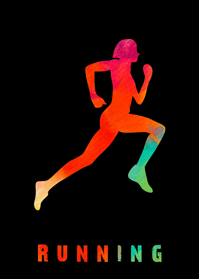 Running Sports Colorful