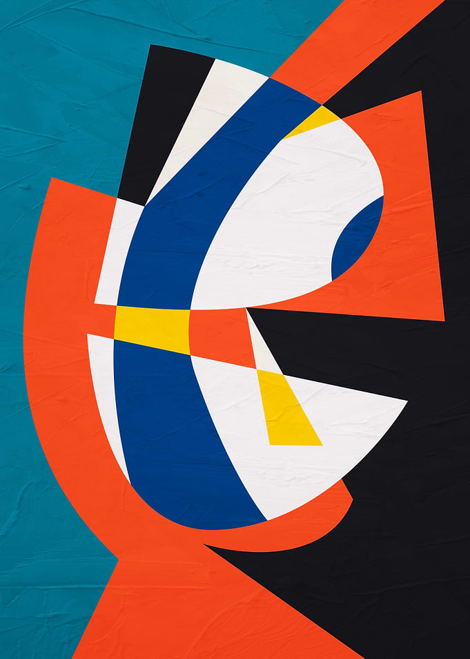 GEOMETRIC ABSTRACT 436A2
