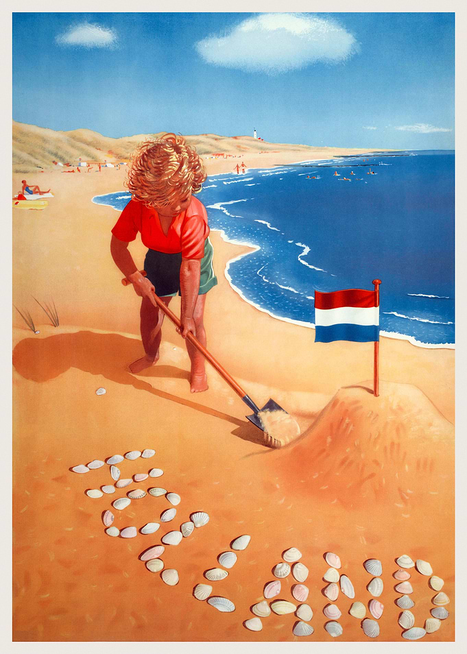 Holland Vintage Poster