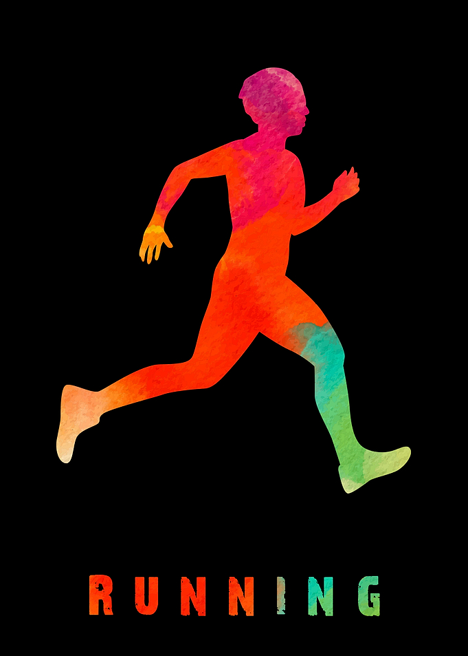 Running Sports Colorful