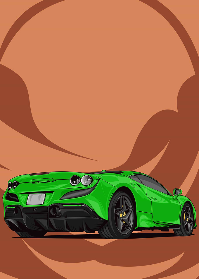 Super Cars Art