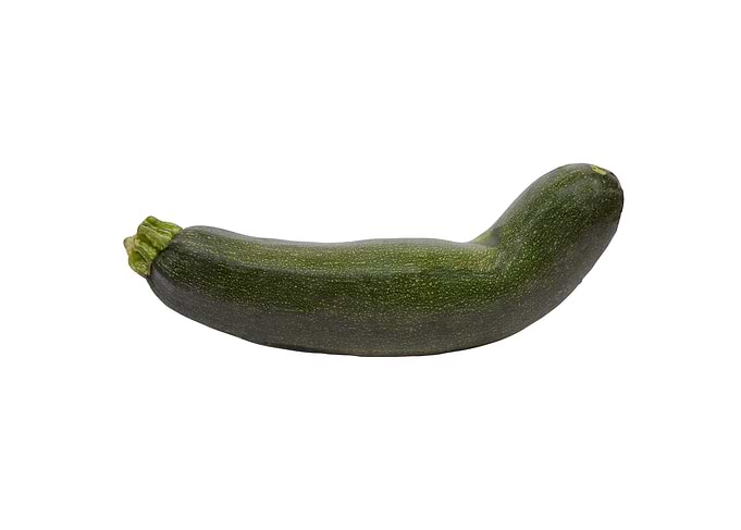 Zucchini curved green thic