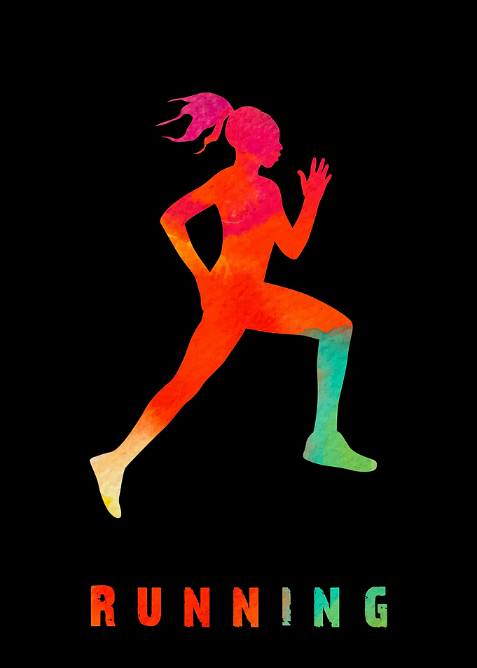 Running Sports Colorful