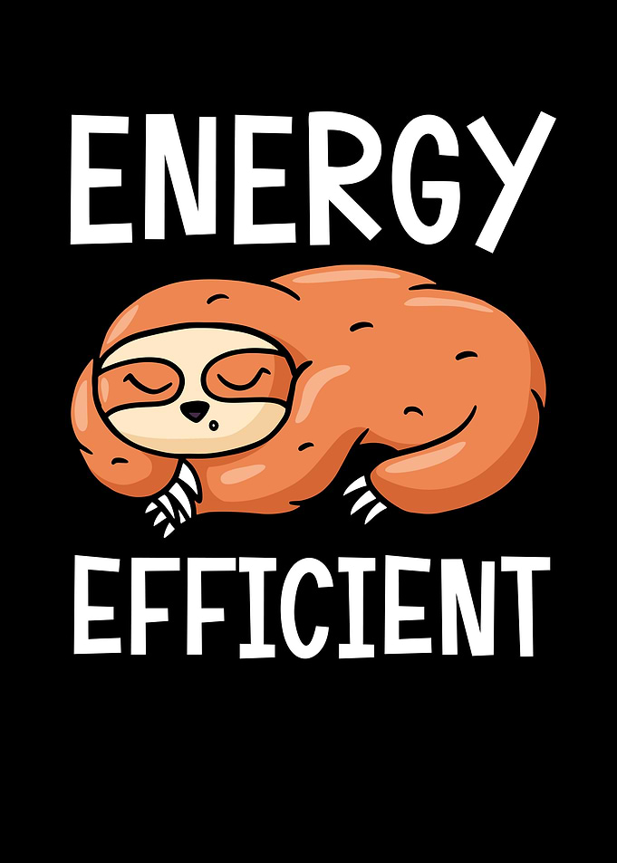 Energy efficient sloth
