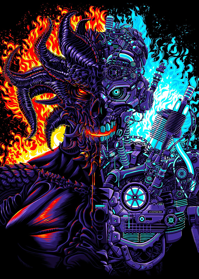 Robot vs Demon
