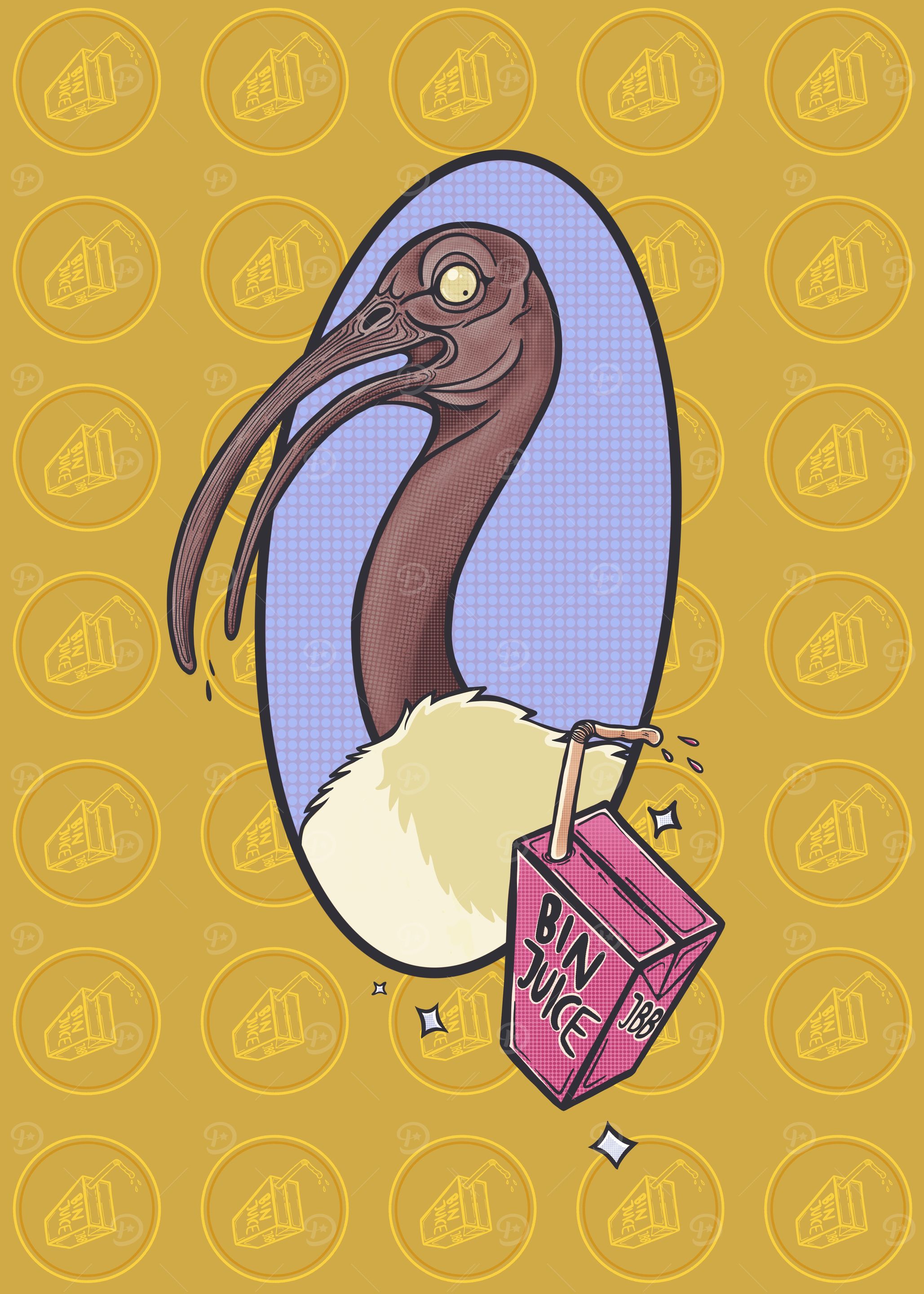 Bin Chicken Ibis