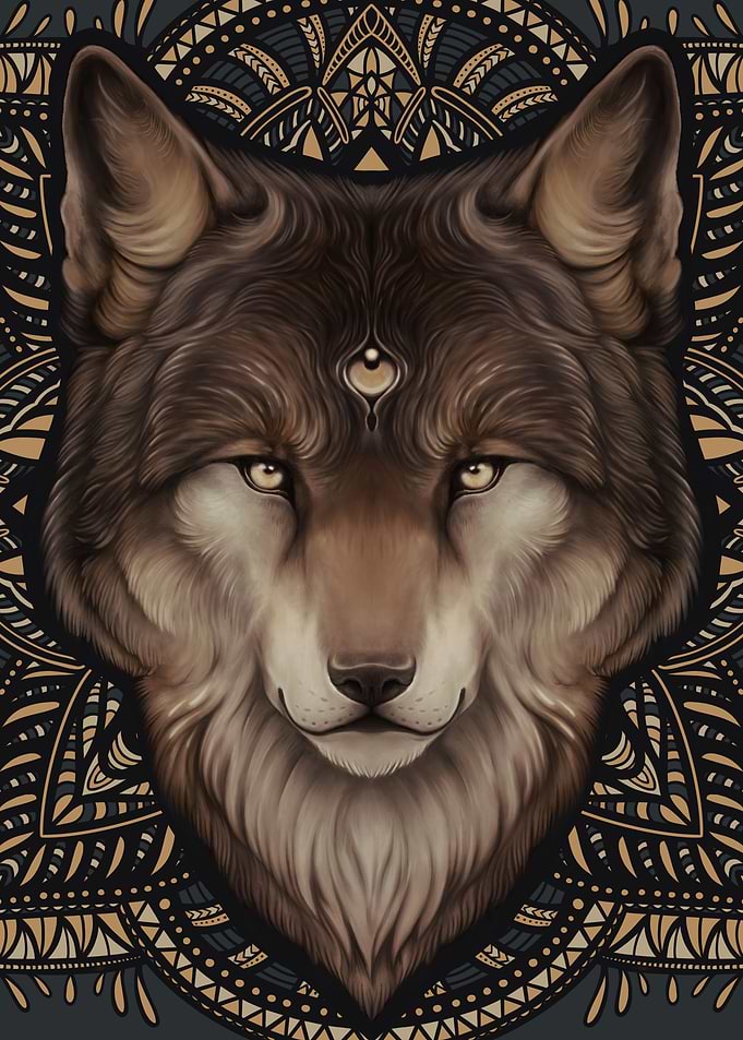 Mandala of the Wolf