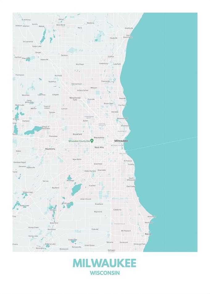 Poster Milwaukee