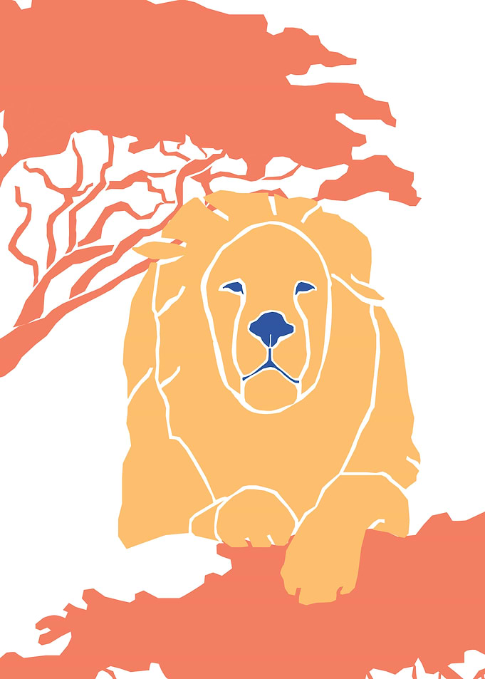 Lion King forest animal