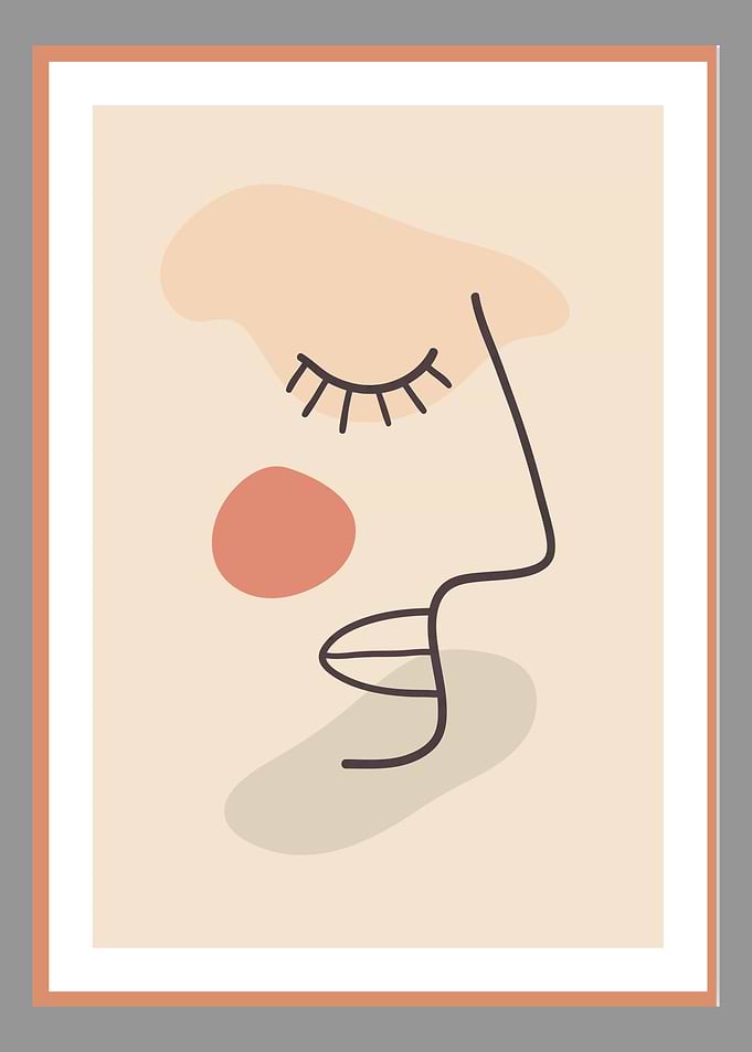 Abstract Boho Poster