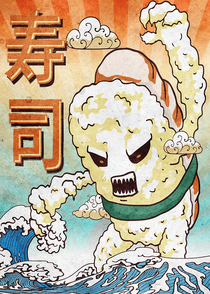Kaiju Sushi Kanagawa Wave