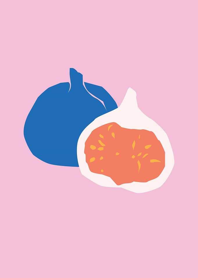 Pomegranate fruits decor