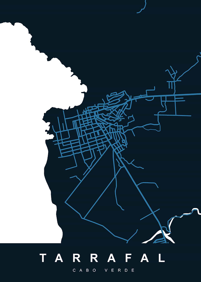TARRAFAL Map CABO VERDE