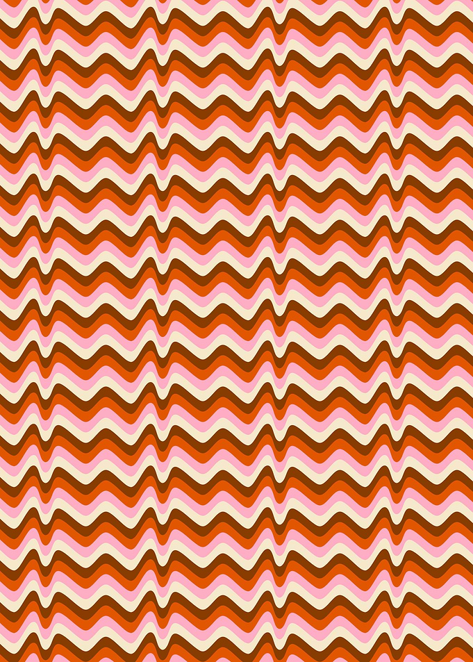 Groovy Retro Pattern 21