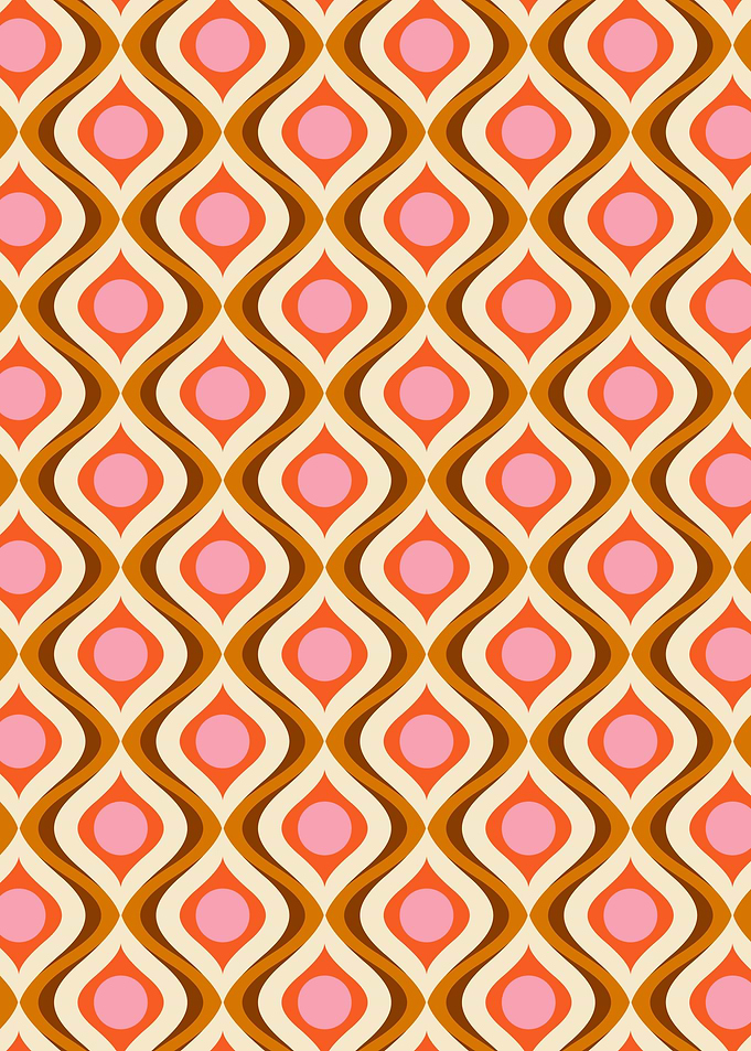 Groovy Retro Pattern 18