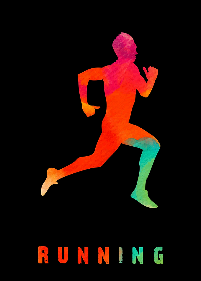 Running Sports Colorful
