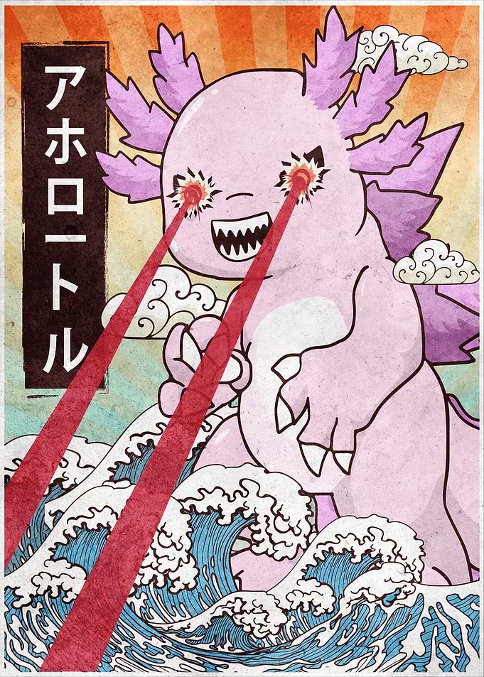 Kaiju Axolotl Kaijin