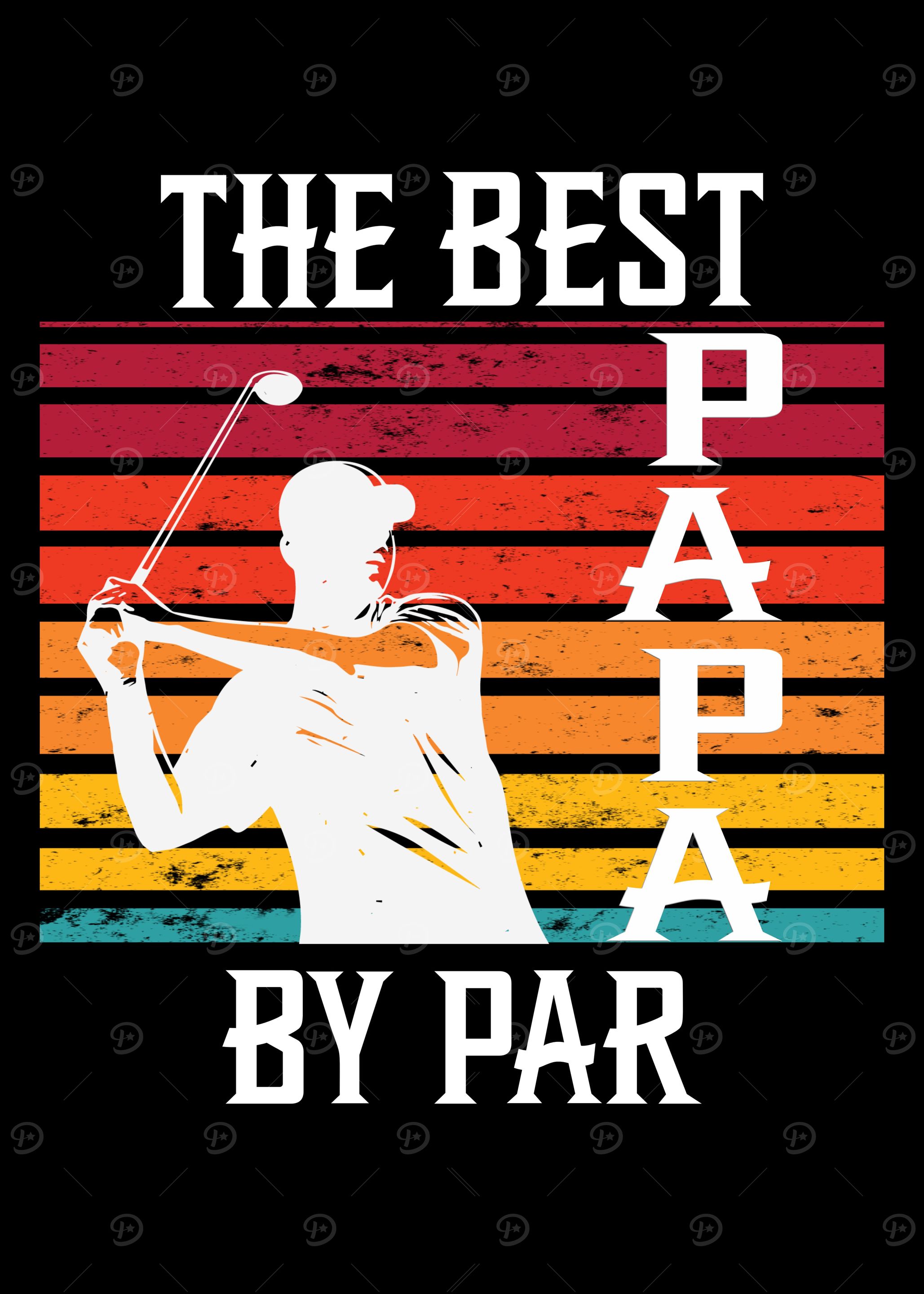 Best Papa By Par Golfing