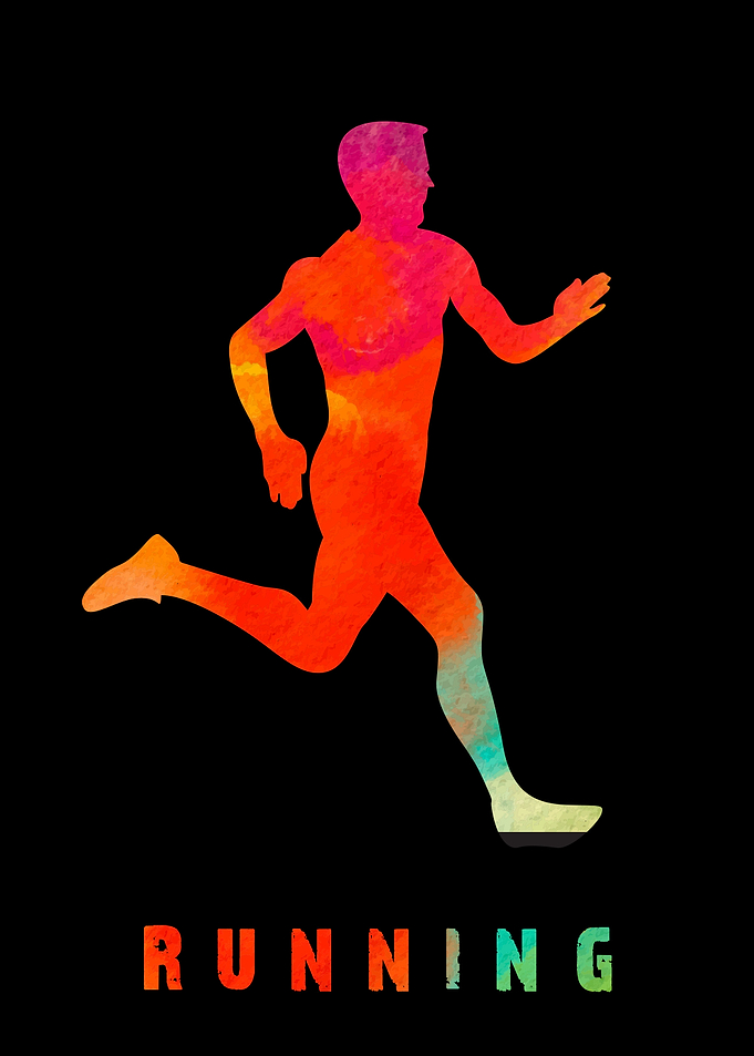 Running Sports Colorful